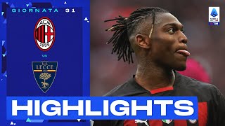 Milan-Lecce 2-0 | A San Siro comanda Leao: Gol e Highlights | Serie A TIM 2022/23
