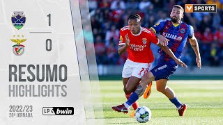 Highlights | Resumo: Desp. Chaves 1-0 Benfica (Liga 22/23 #28)
