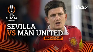 Sevilla vs Manchester United 3 - 0 | Highlight Liga Eropa 2022/23 | Moji