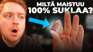 Testataan suklaat nollasta sataan prosenttiin!