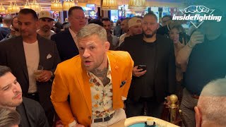 Conor McGregor talks Ryan Garcia vs Gervonta Davis rematch while gambling on roulette