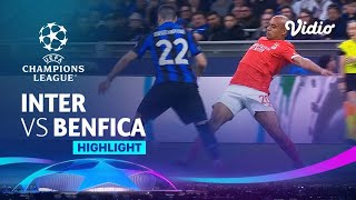 Inter Milan VS Benfica 3-3 | Highlight UEFA Liga Champions 2022/23 | Moji