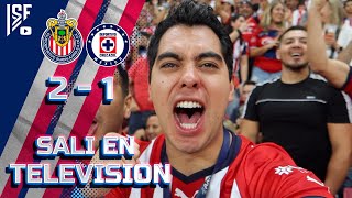 CHIVAS GANA Y YO SALI EN LA TELEVISION (CHIVAS 2-1 CRUZ AZUL) - IVANSFULL