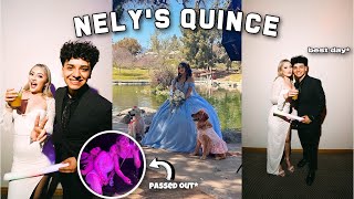 NELY'S QUINCEANERA VLOG + GRWM | party bus, day after, dance
